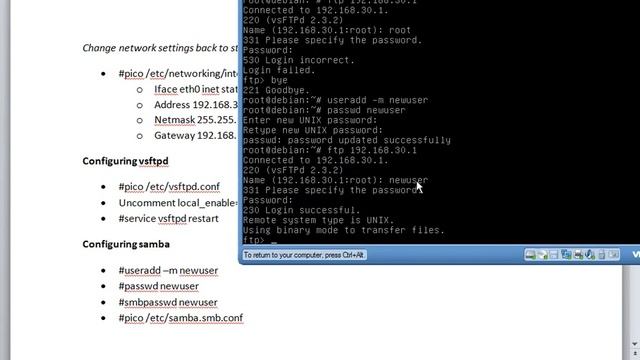 Samba Instalation & Configuration - Part 1 смотреть онлайн