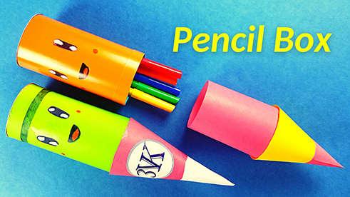 Как ЛЕГКО СДЕЛАТЬ ПЕНАЛ ИЗ БУМАГИ? смотреть онлайн