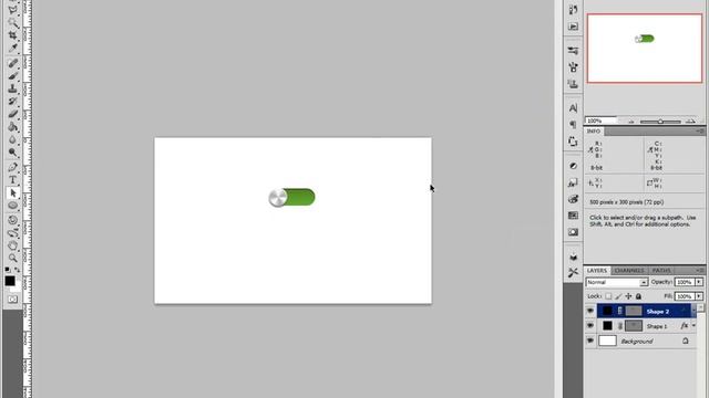 Photoshop tutorial: How to Create on/off Switch for iOS App смотреть онлайн