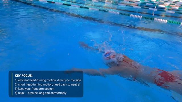Bubble-arm Breathe-arm – swim drill for correct breathing technique смотреть онлайн