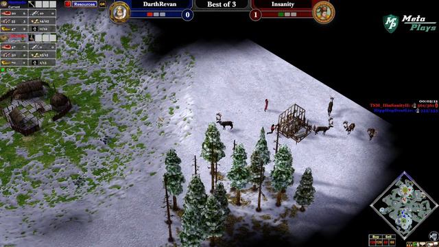 Age of Mythology: DarthRevan vs Insanity - Baldr's Betrayal Tournament - Group 1 смотреть онлайн