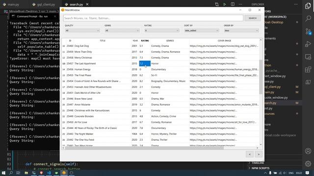 MovieBoat Desktop - Table Population with GraphQL Demo смотреть онлайн