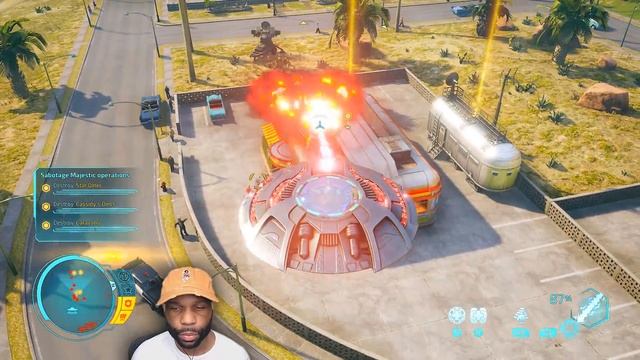 "Destroy All Humans" Remake Walkthrough Gameplay Part 2 - Men In Brown LOL (2020) смотреть онлайн