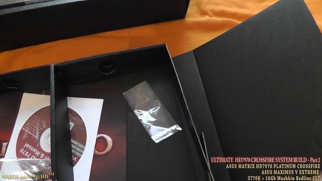 ASUS MATRIX HD7970 PLATINUM UNBOXING - 2x HD7970 EXTREME SYSTEM BUILD part2 смотреть онлайн