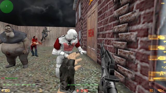 Counter-Strike 1.6: [MAXPLAYERS] ZOMBIE UNLIMITED© #1 смотреть онлайн