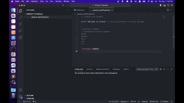 Ep 17 | ProgrammingConcepts | ? Groovy Comments, Keywords, Variables & Data Types?? смотреть онлайн