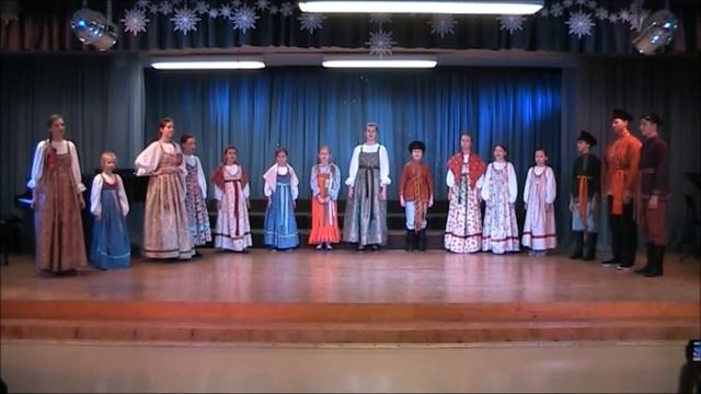 Фольклорный ансамбль "Жаворонки". "Как у месяца золотые рога".Категория "Вокал. Фольклор" смотреть онлайн