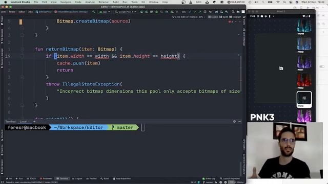 Making a photo editing app (live stream - Android + Open GL) смотреть онлайн