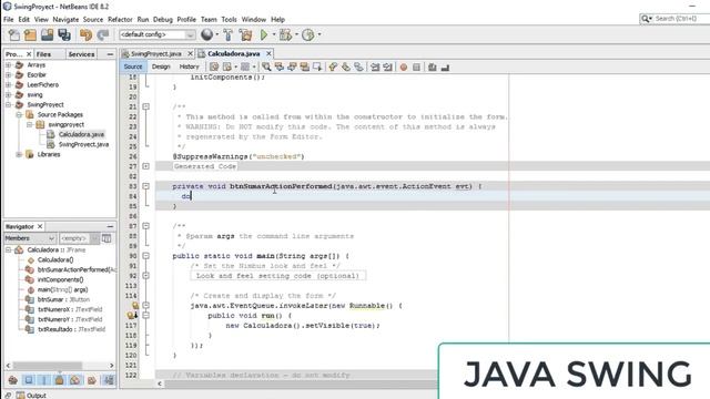 Calculadora en java con Netbeans смотреть онлайн