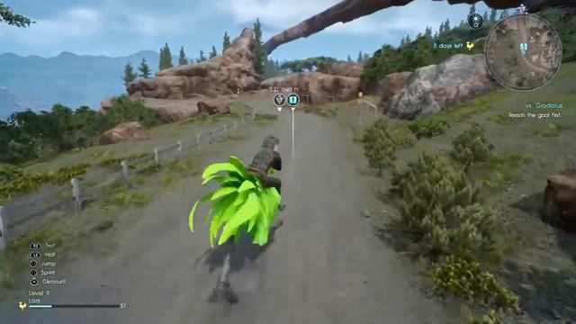 Final Fantasy XV Chocobo Racing Against Gladiolus смотреть онлайн