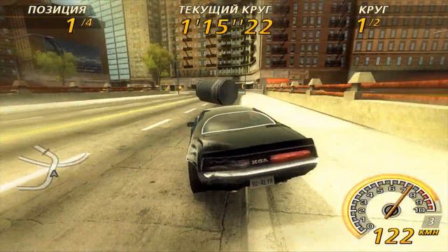 3. FlatOut 2. Городская гонка. FlatOut 2. City race. смотреть онлайн