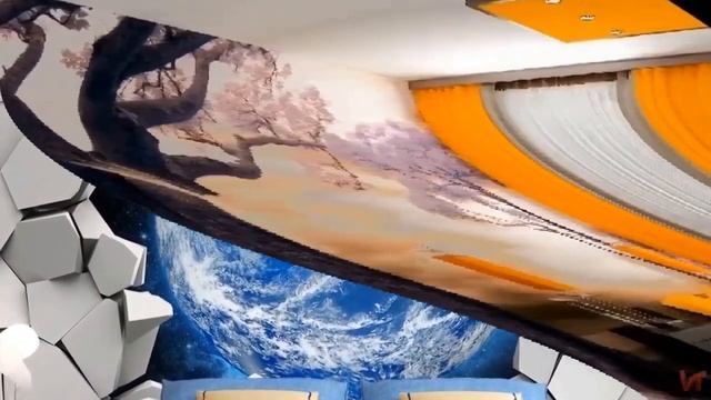 Шикарные 3D обои для спальни смотреть онлайн