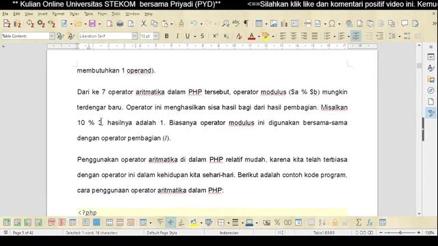 Memahami jugling dan casting pada pemrograman PHP - Reg - Univ STEKOM смотреть онлайн