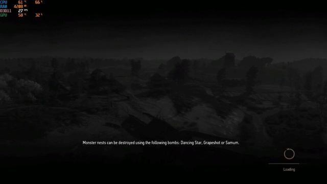Playing around w/ Witcher 3 - GTX 1060 & i5 4690 смотреть онлайн