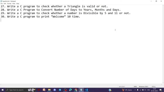 C programming language practice exercise class 4 смотреть онлайн