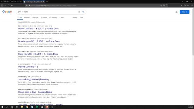 Inheritance, Method Overriding, and the toString() Method смотреть онлайн