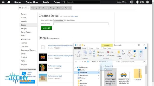 Roblox Studio For Beginners - How To Create And Use Decals For Roblox Studio смотреть онлайн