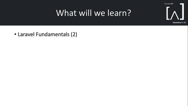 Laravel 5.5 For Beginners - 01 Introduce смотреть онлайн