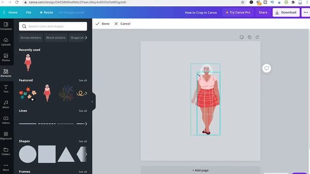 How To CROP in CANVA смотреть онлайн