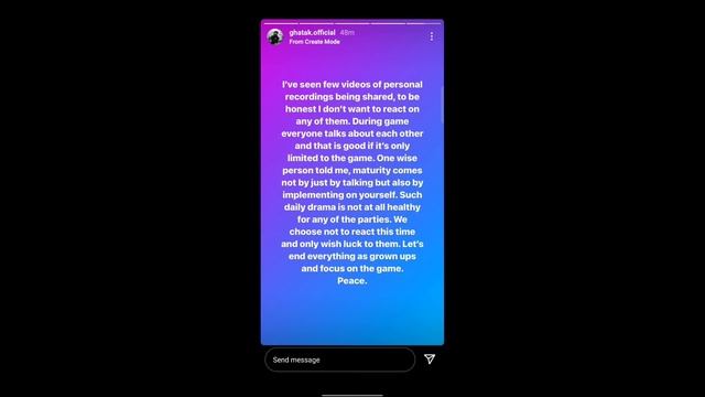 Ghatak gaming react on scout leaked audio about Jonathan gaming смотреть онлайн