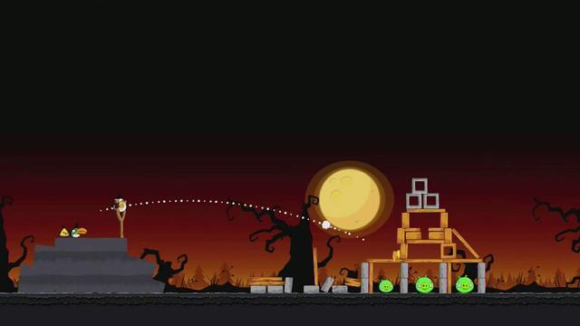 Trick or Treat 2-6 | Score 90110 | Angry Birds Seasons смотреть онлайн