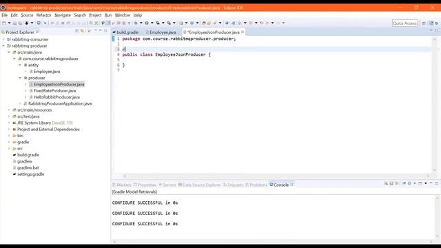 RabbitMQ - 22 Producing JSON Message смотреть онлайн