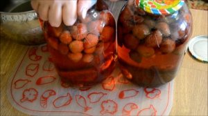 Клубничный  компот на зиму.