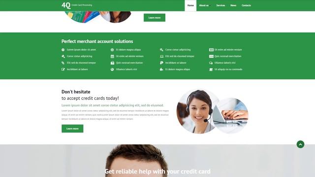Bank Responsive Website Template by WT - 53969 смотреть онлайн