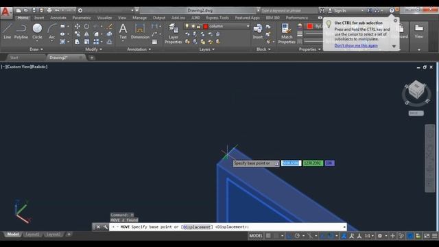 AutoCAD 2017 - Church modeling tutorial Part 4 смотреть онлайн