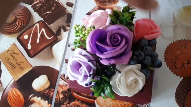 ФИКС ПРАЙС.ЦВЕТОЧНАЯ КОМПОЗИЦИЯ.ИЗ ИСКУССТВЕННЫХ ЦВЕТОВ И ЦВЕТОВ ИЗ МЫЛЬНЫХ ЛЕПЕСТКОВ смотреть онлайн