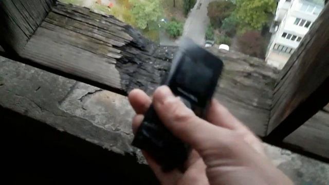 Кидаю телефоны и диск с 14 этажа + сломанный лифт МОЭЛЗ и приколы смотреть онлайн