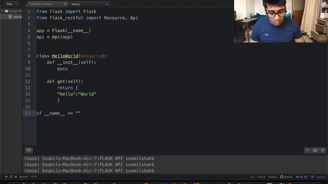 Making Rest API with Python and Flask Part 1 смотреть онлайн