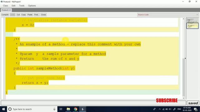 #6 - Product ( Multiplication ) Program - Bluej Software - Java Programming Series смотреть онлайн