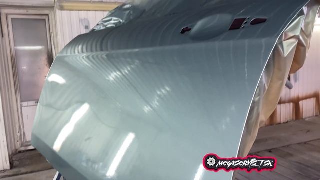 Honda Accord. Реставрация двери, окрас. смотреть онлайн