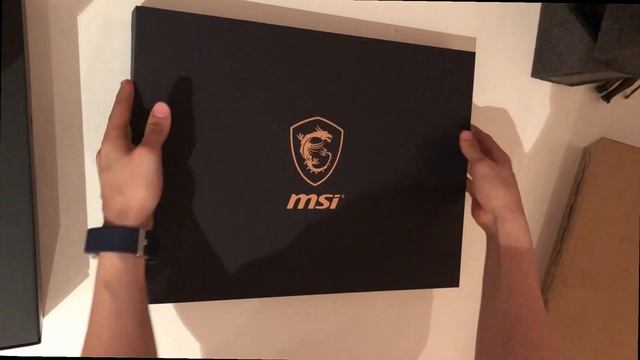 Unboxing msi GS65 - 8RF смотреть онлайн