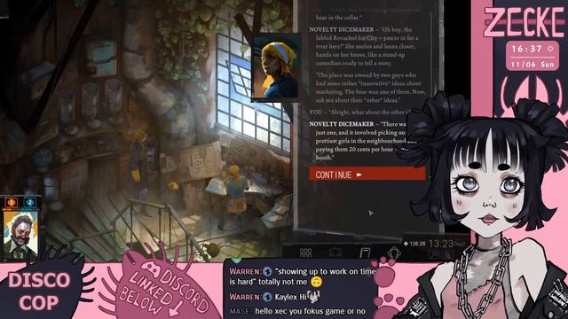 Do We Open the Door?... Disco Elysium [MATURE CONTENT] // Zecke Ch. VTuber Live Stream смотреть онлайн