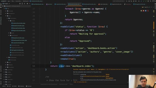 Code Review: Route Groups - User/Admin, Controller Names(paces) смотреть онлайн