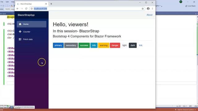BlazorStrap- Bootstrap 4 Components for Blazor Framework смотреть онлайн