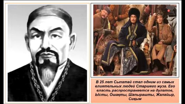 Сыпатай Әлібекұлының Қазақ тарихындағы рөлі смотреть онлайн