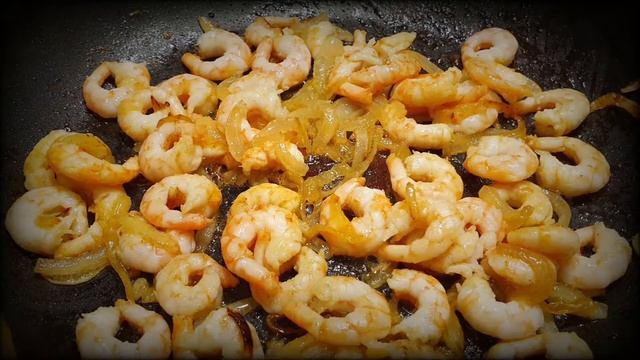 Спагетти с креветками в чесночном соусе Паста Бар / рецепт за 5 минут / Scampi shrimp смотреть онлайн
