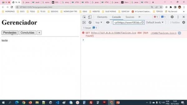 Criando um Gerenciador de Tarefas (em HTML e JavaScript)