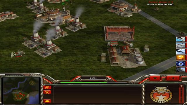 Command Conquer General Shockwave - China infantry VS China Tank General Hard Game смотреть онлайн