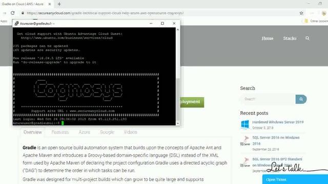 Secured GRADLE on Ubuntu 14-04 LTS- Deploy on Azure , AWS and Google Cloud Platform. смотреть онлайн