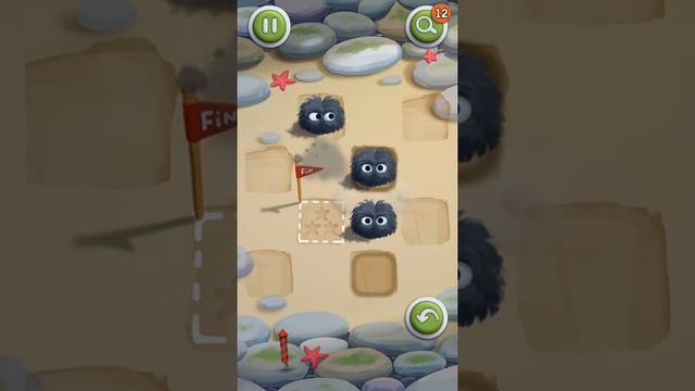 Чернушки. Blackies. Как пройти 11 (31) уровень Чернушки - Пляж 11 уровень. Level 31 смотреть онлайн