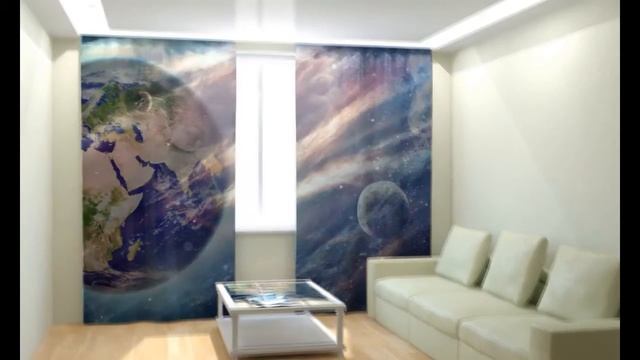 Фотошторы 3D - космическая коллекция от 5Текс смотреть онлайн
