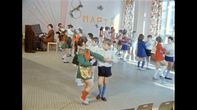 Детский сад, СССР, часть 2. Скан в FullHD с киноплёнки 16мм смотреть онлайн