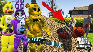ГТА 5 МОДЫ АНИМАТРОНИКИ СПАСАЮТ ФОКСИ ФНАФ GTA 5! ОБЗОР МОДА GTA 5 ИГРЫ ГТА МУЛЬТИК ВИДЕО GTA 5 МОДЫ