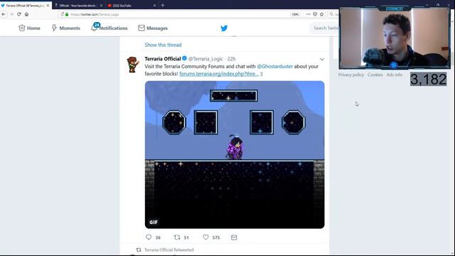 NEW BLOCK IN TERRARIA 2019! STARRY BLOCK TERRARIA 1.3.6 SPOILER! NEW STARRY BLOCK IN TERRARIA! смотреть онлайн