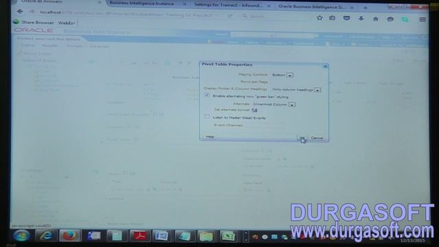 Oracle Business Intelligence || OBIEE Pivote Table Development смотреть онлайн