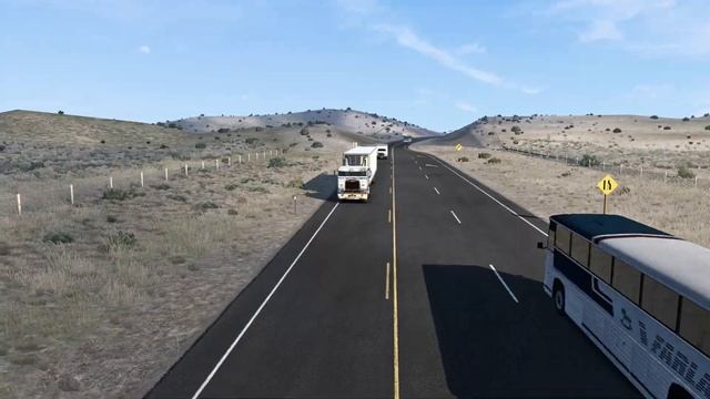 Exploring Wyoming in the World's Crappiest Freightliner - ATS American Truck Simulator смотреть онлайн
